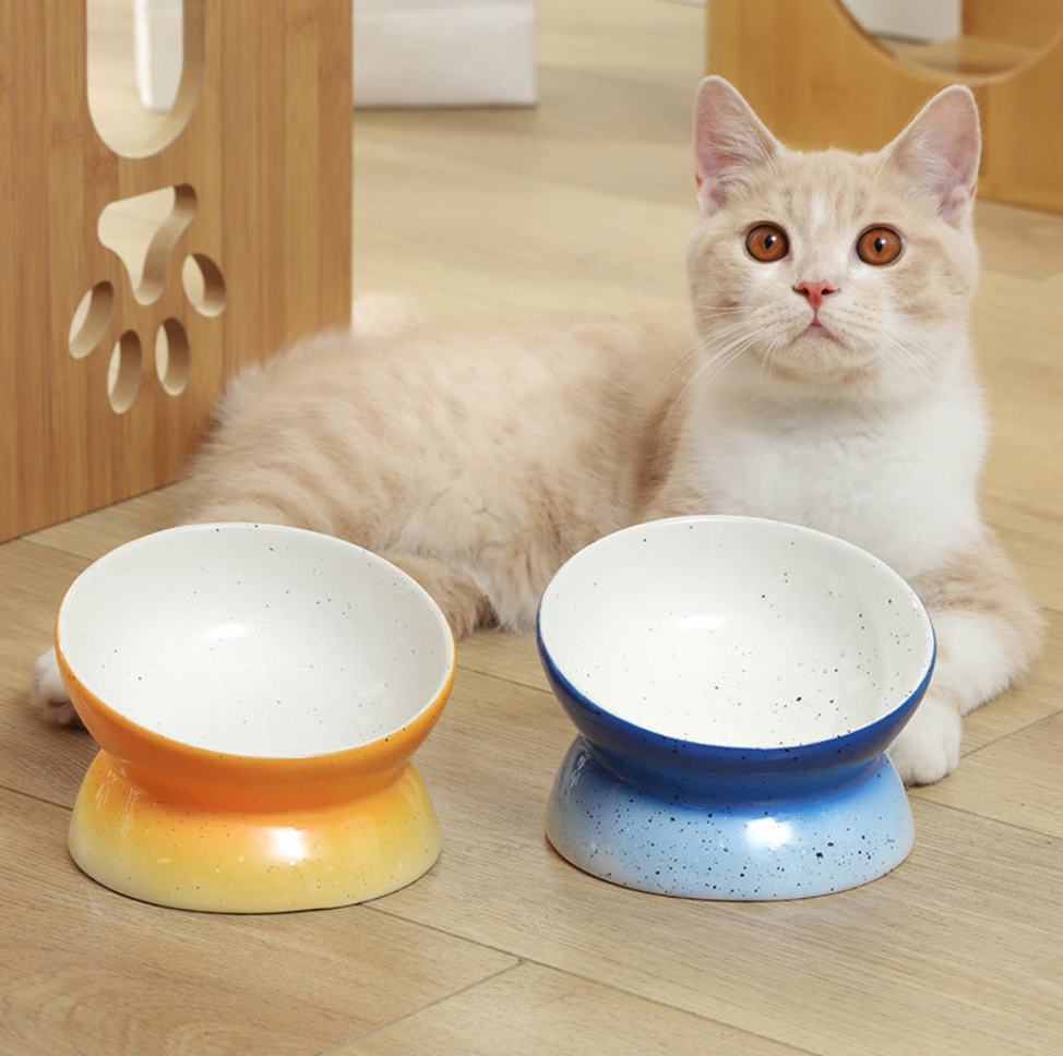 Chenpet High Quality Ceramic Pet Bowls Cat Water Bowls Food Bowls