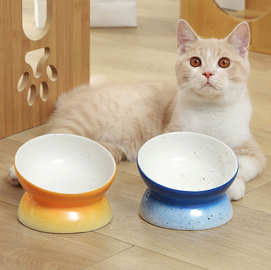 Chenpet High Quality Ceramic Pet Bowls Cat Water Bowls Food Bowls