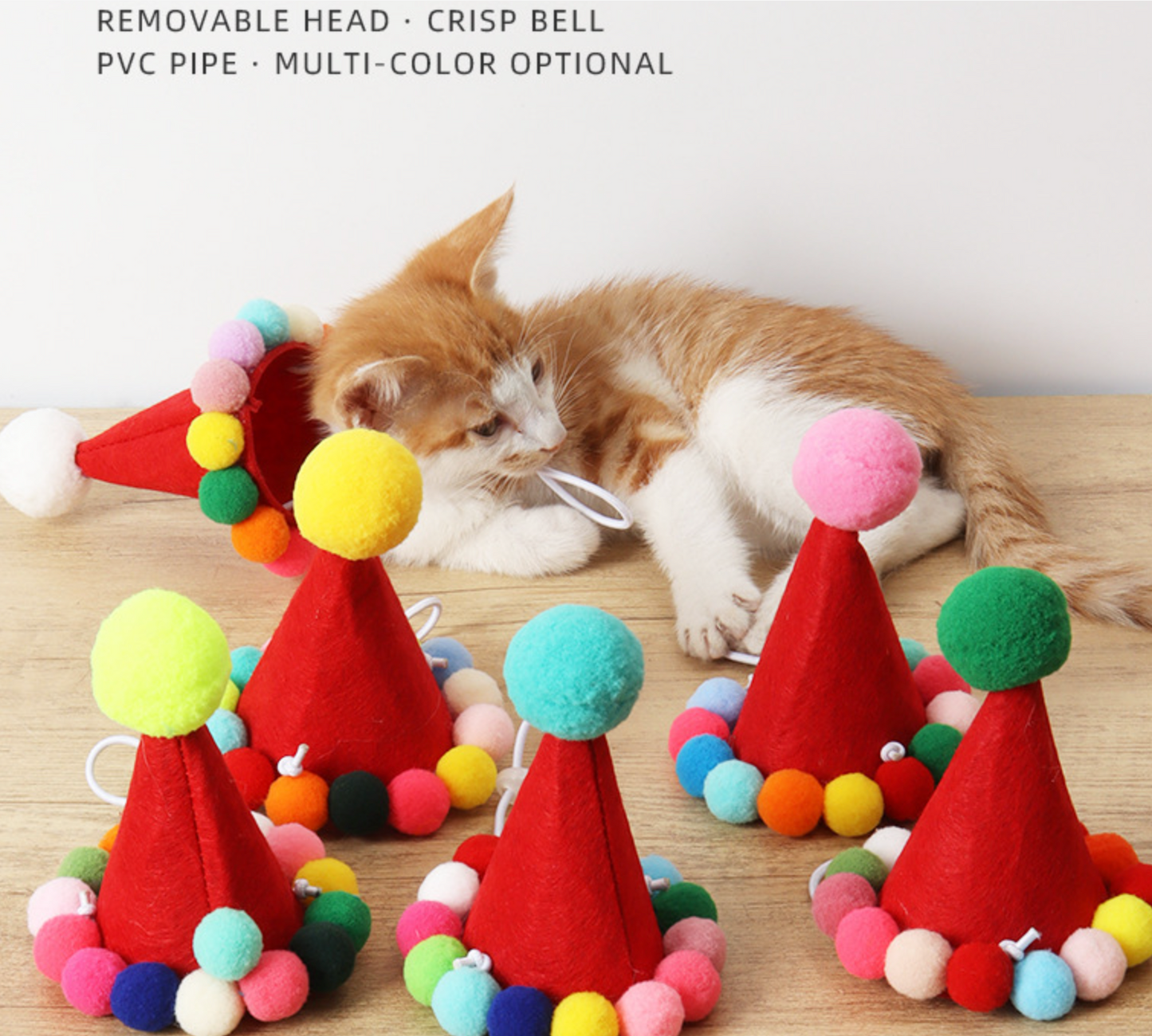 Chenpet High Quality Pet Christmas Hats Cat Festival Hats