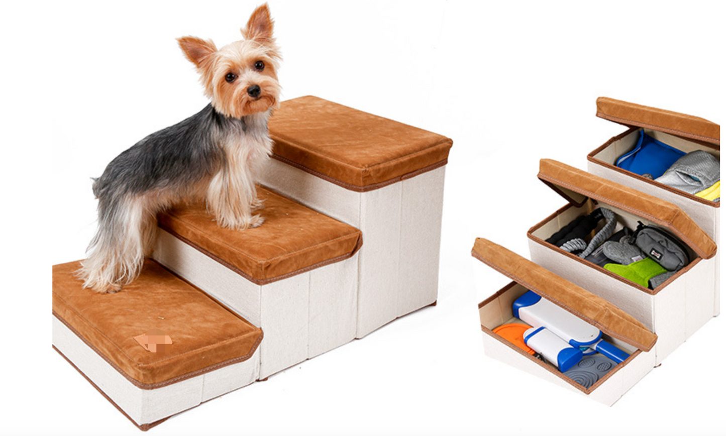 Chenpet Custom Pet Foam Sofa Staircase Dog Storage Box