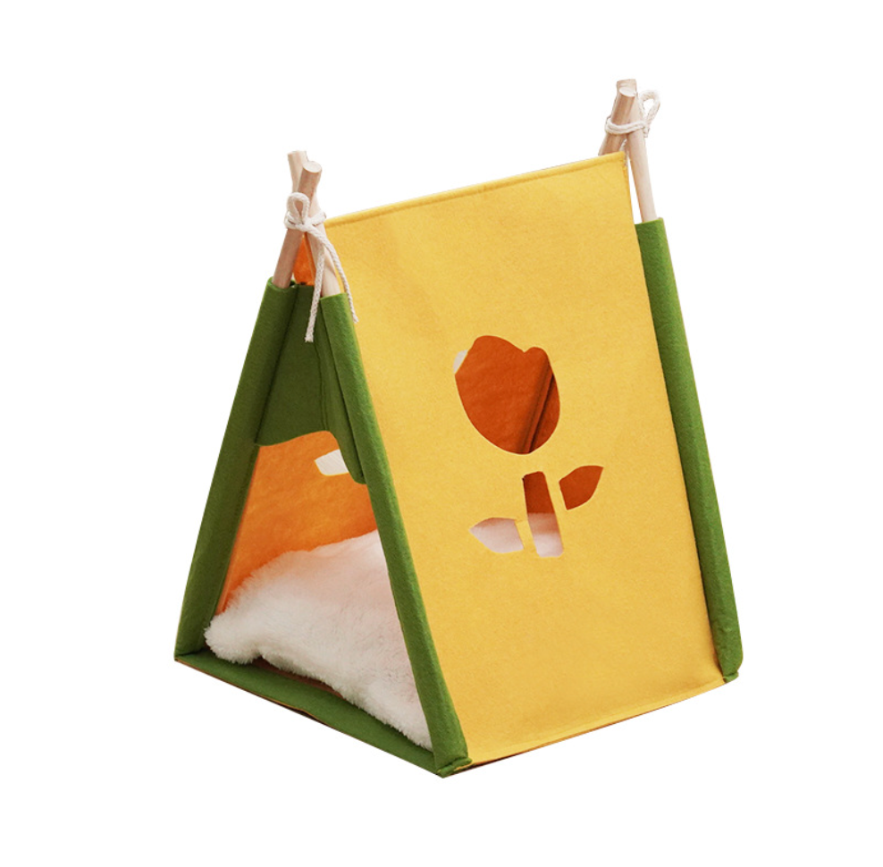 Chenpet New Design Pet Tents Cat Felt Tents Pet House