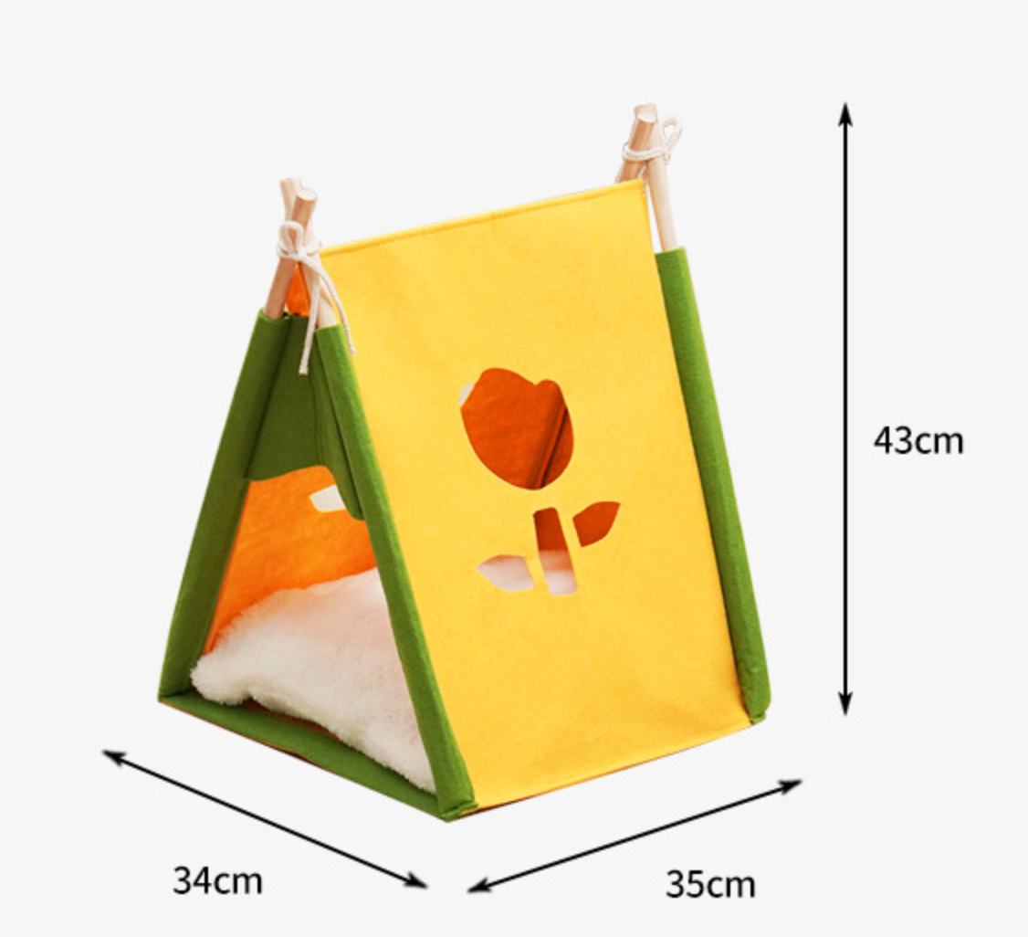 Chenpet New Design Pet Tents Cat Felt Tents Pet House