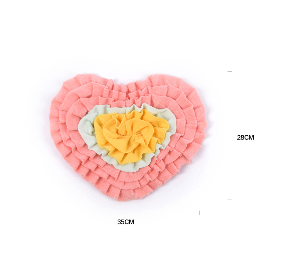 Chenpet Custom Heart Style Pet Snuffle Mats