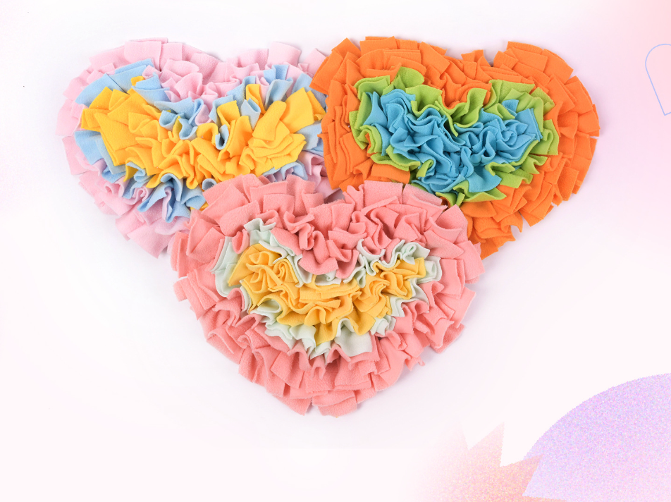 Chenpet Custom Heart Style Pet Snuffle Mats