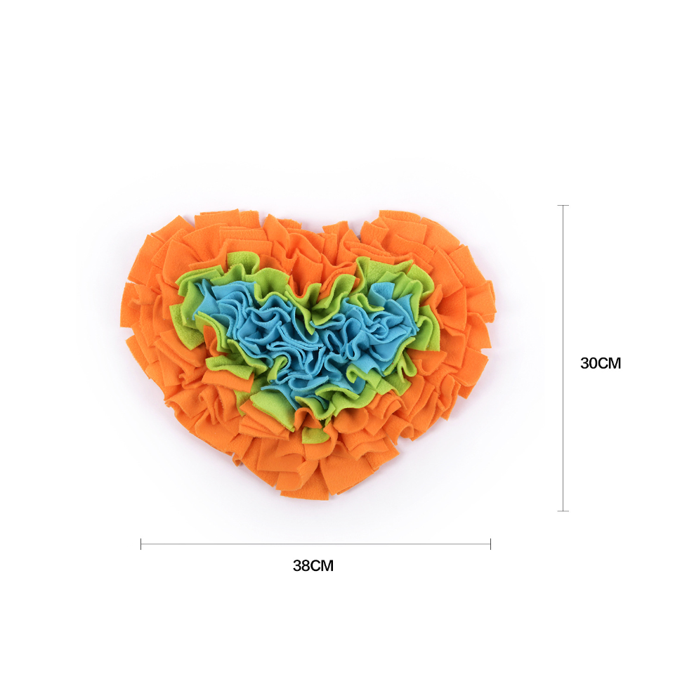 Chenpet Custom Heart Style Pet Snuffle Mats