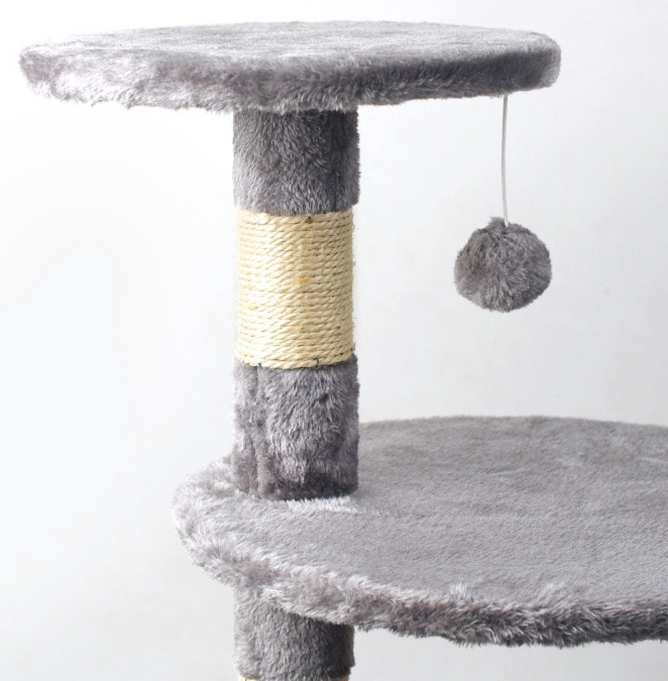 Chenpet High Quality Plush Gray Cat Trees