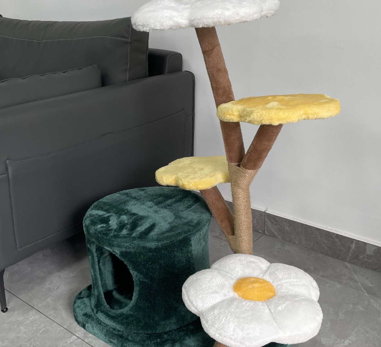 Chenpet Custom Flower Style High Quality Cat Trees