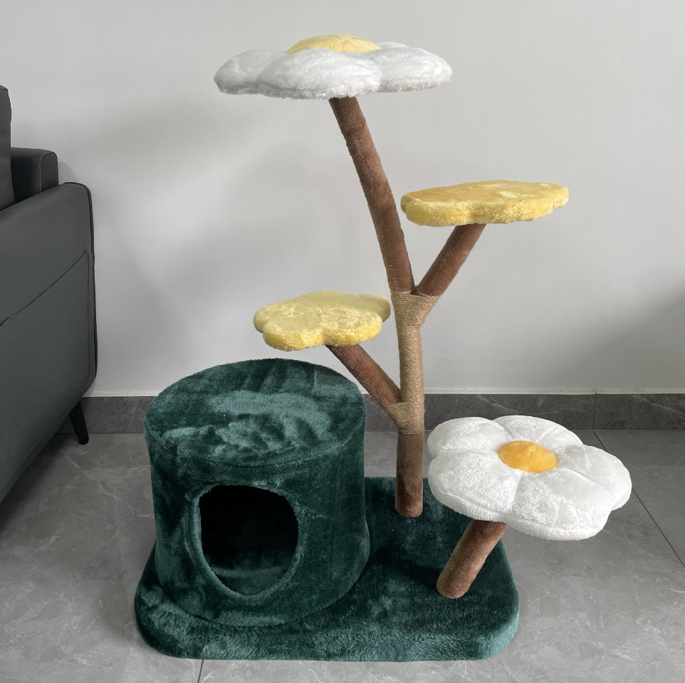 Chenpet Custom Flower Style High Quality Cat Trees