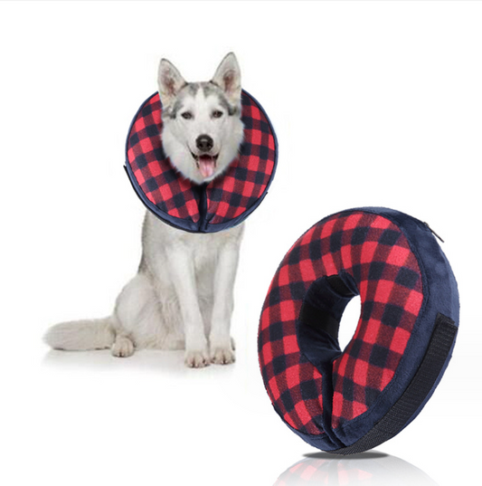 Chenpet Hot Selling Pet Inflatable Collar Pet Grooming Protective Collar