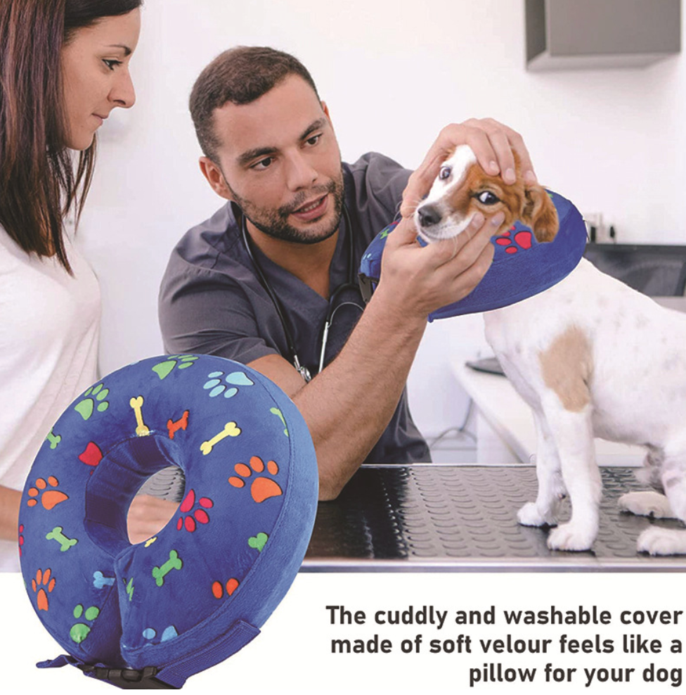 Chenpet Durable Dog Inflatable Collar Pet Medical Collars