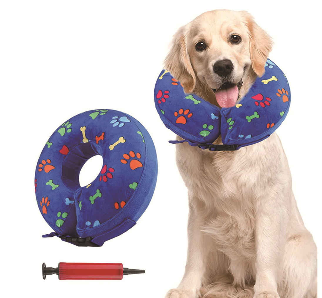 Chenpet Durable Dog Inflatable Collar Pet Medical Collars