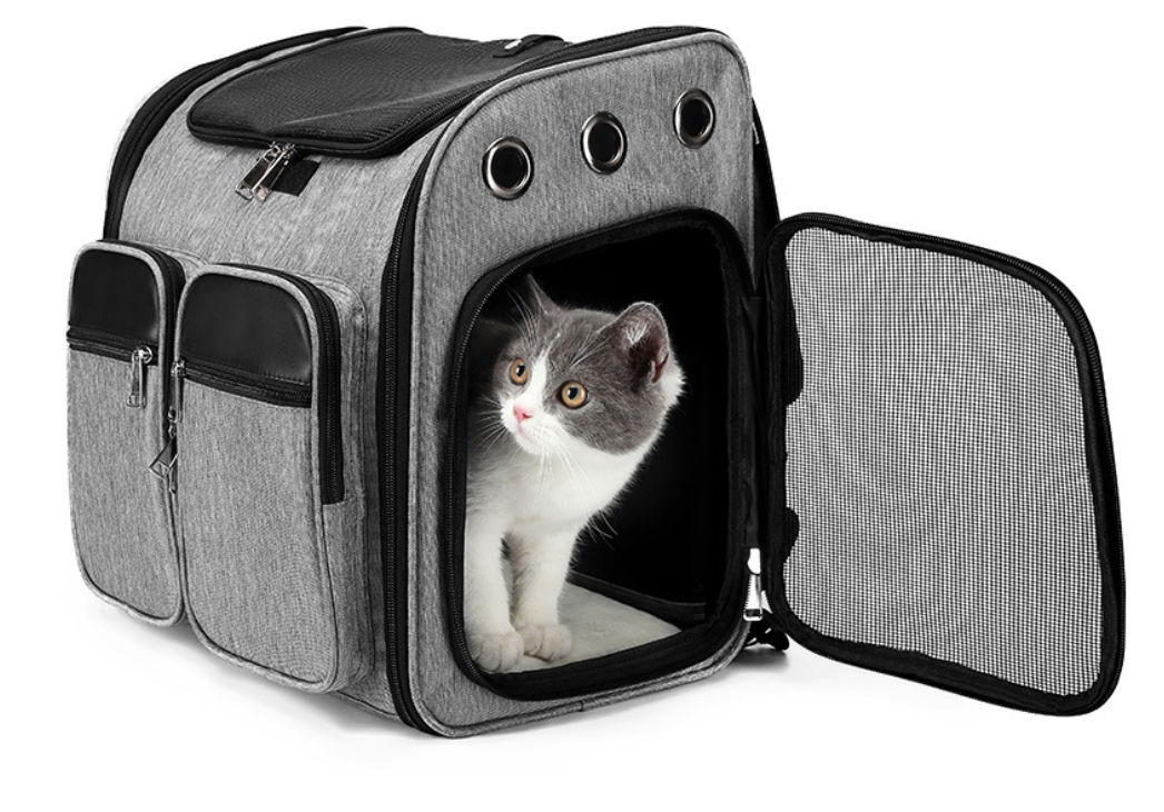 Chenpet Durable Oxford Pet Outside Carriers Dog Bag