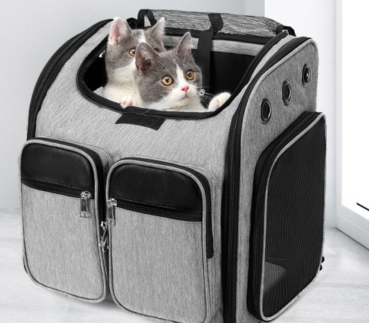 Chenpet Durable Oxford Pet Outside Carriers Dog Bag