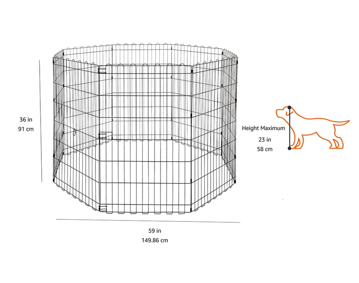 Chenpet Custom Flexible Pet Metal Pet enclosure