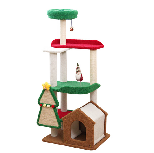 Chenpet Wholesale Pet Durable Cat Trees Cat Climbing Play Houses