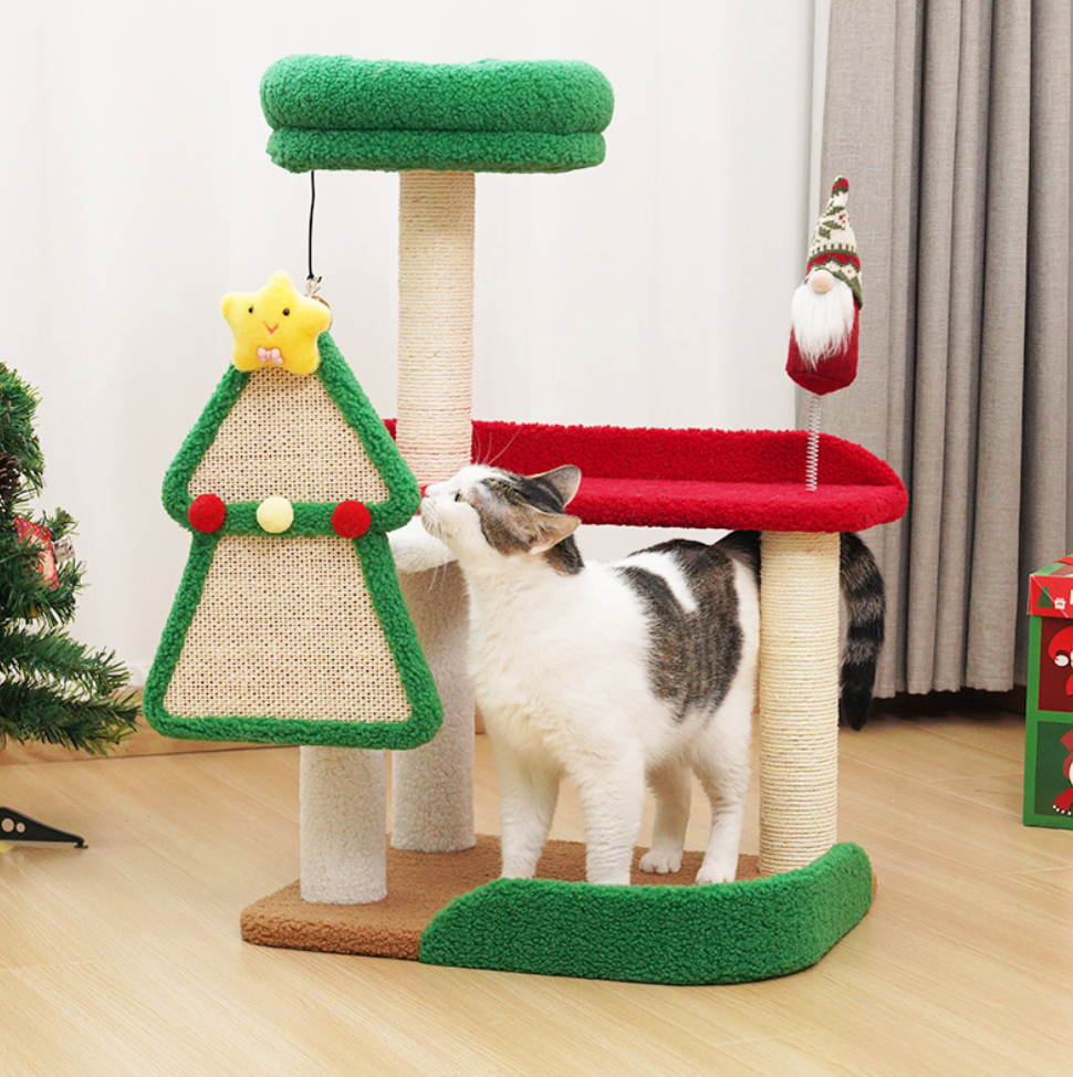 Chenpet Wholesale Pet Durable Cat Trees Cat Climbing Play Houses