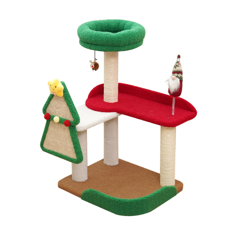 Chenpet Wholesale Pet Durable Cat Trees Cat Climbing Play Houses