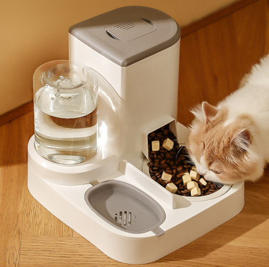 Chenpet New Automatic Cat Feeding Water Dog Bowl Cat Bowl