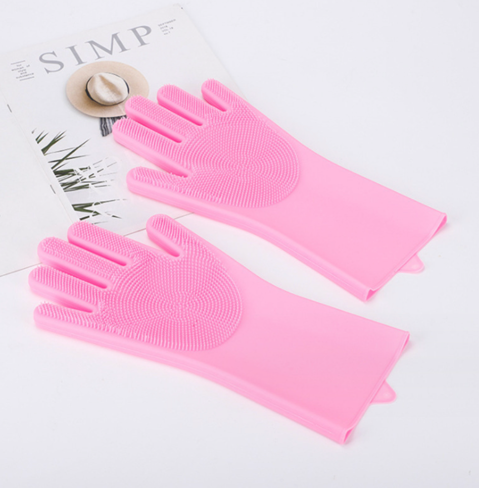 Chenpet Pet Bathing Gloves Dog Bathing Artefacts  Anti-scratch Anti-bite