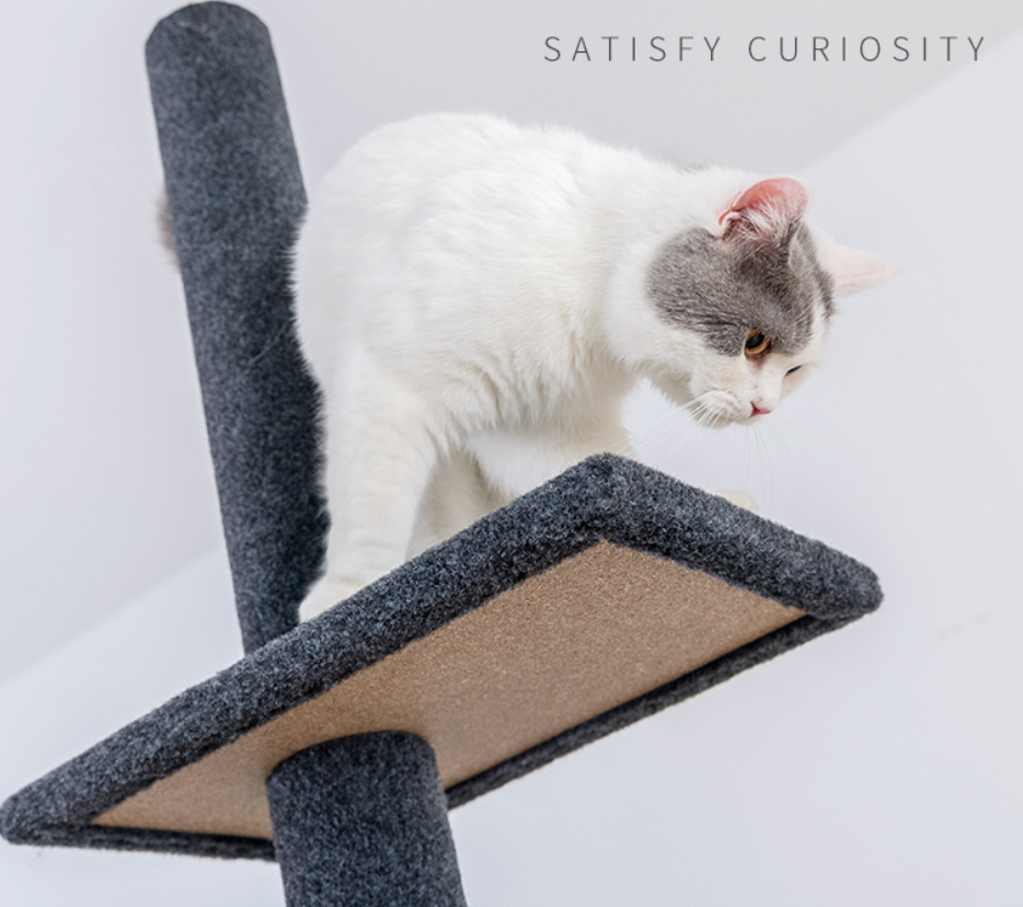 Chenpet Top Cat Climbing Frame Thickened And Stable  Large Cat Jumping Platform Cat Tree