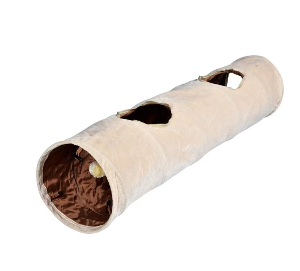 Chenpet Hot Selling Plush Cat Tunnels Pet Tunnels