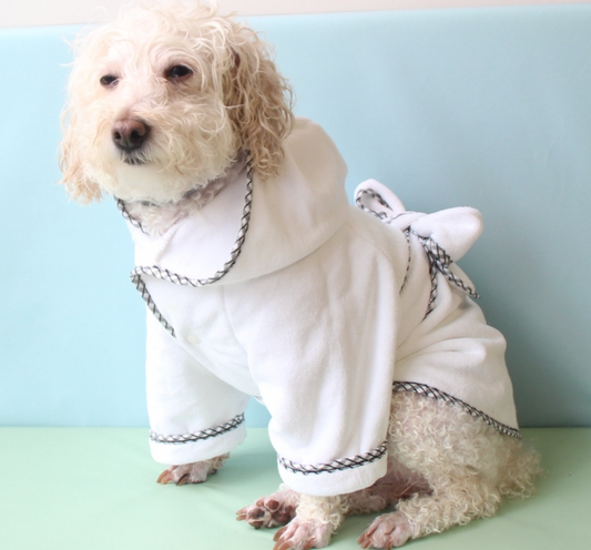 Chenpet Wholesale Absorbent Dog Bathrobe Pet Washing Clothes