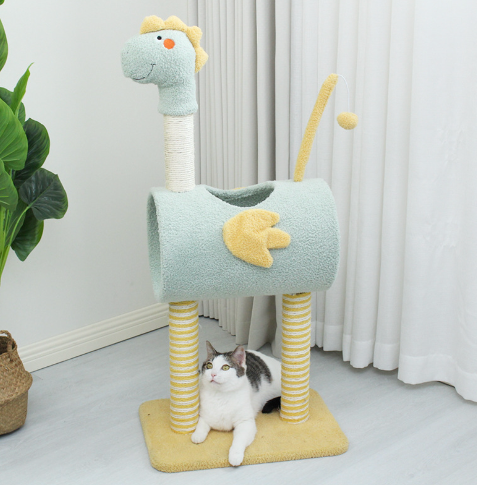 Chenpet Custom High Quality Large Dinosaur Style Cat Trees