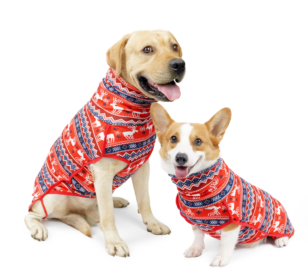 Chenpet Wholesale Hot Selling Large Dogs Winter Warm Sweater Pet Christmas Clothes