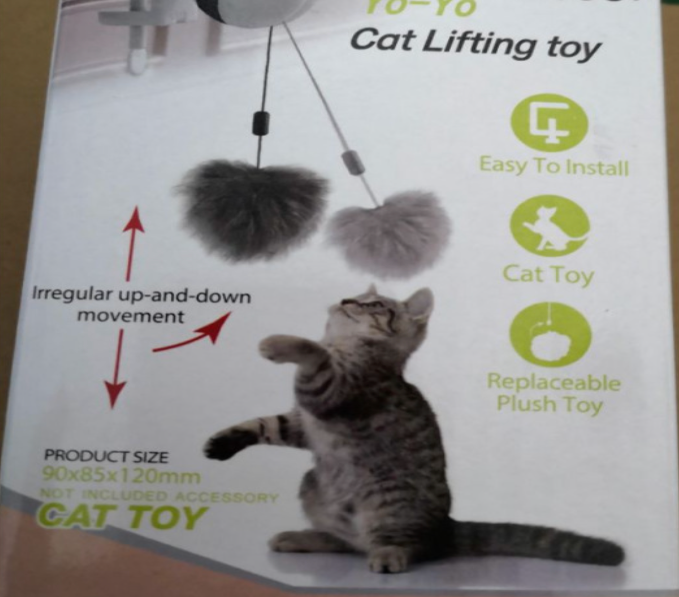 Chenpet Hot Sale Lifting Ball Electric Cat Toys Intelligent Electric YO YO Ball