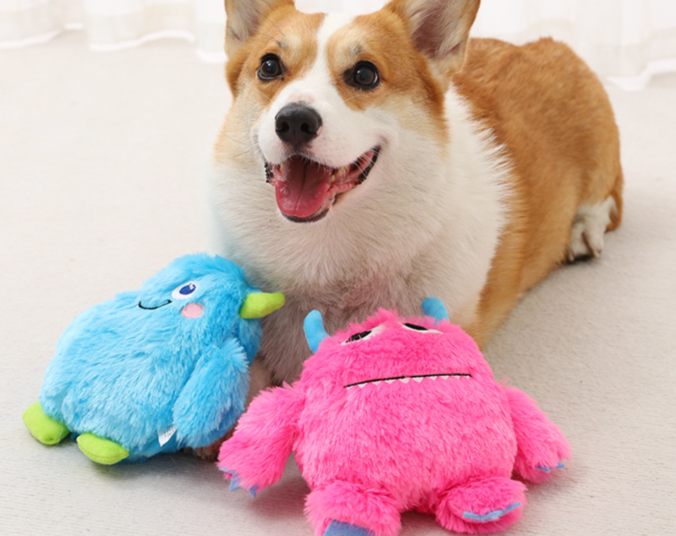 Chenpet New Arrival Ec0-friendly Monster Design Plush Pet Toys