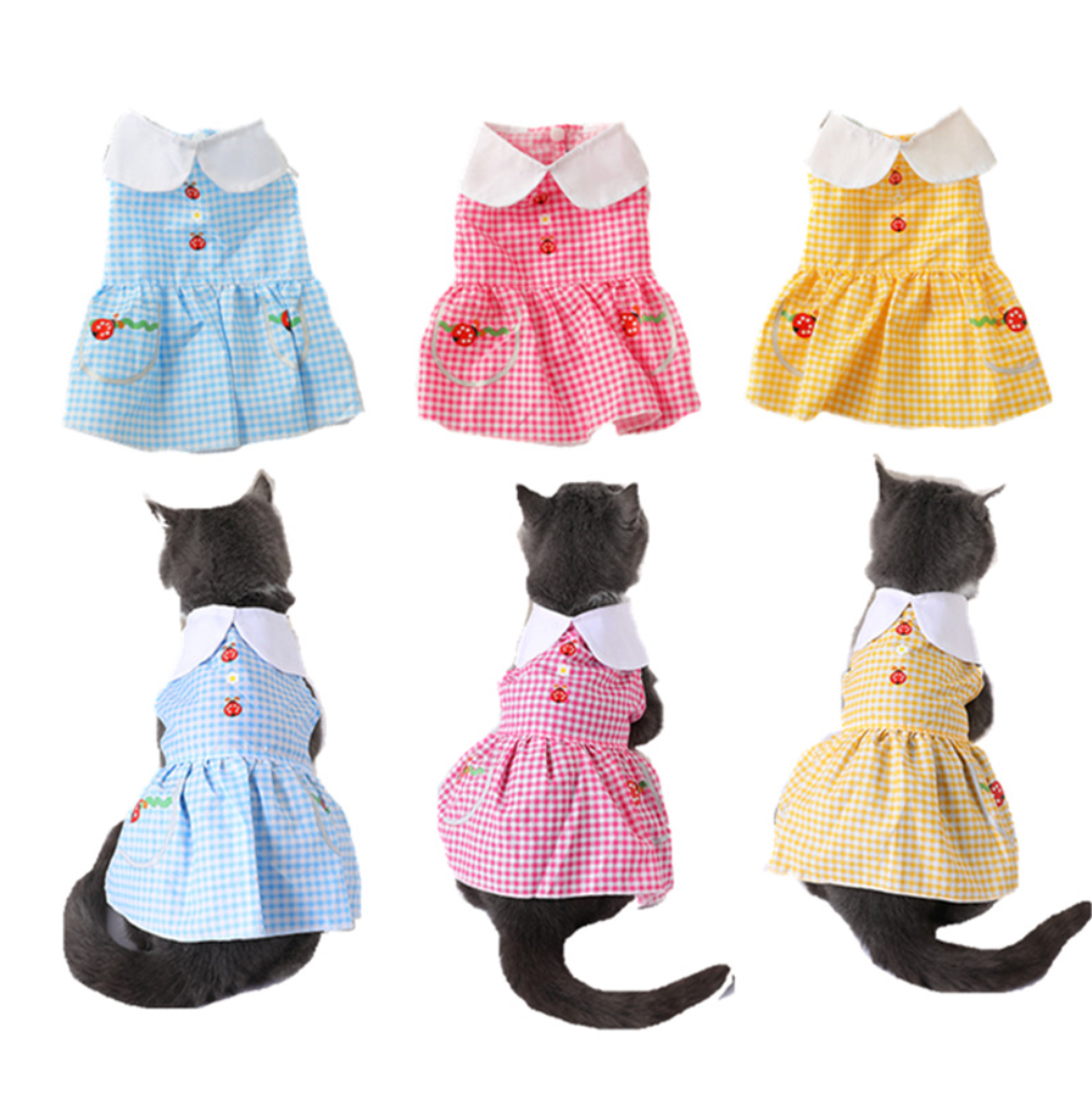 Chenpet New Arrival Spring & Summer Pet Dress Cat Dress Dog Clothes