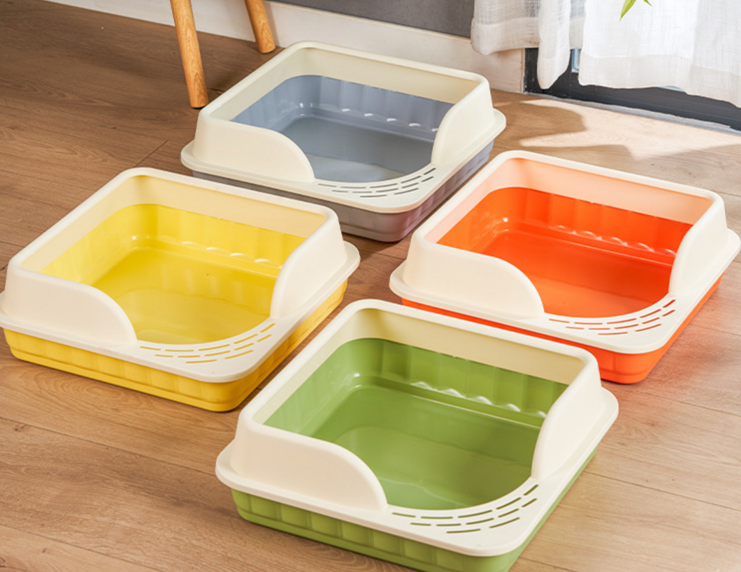 Chenpet Wholesale Easy Wash PP Cat Litter Boxes