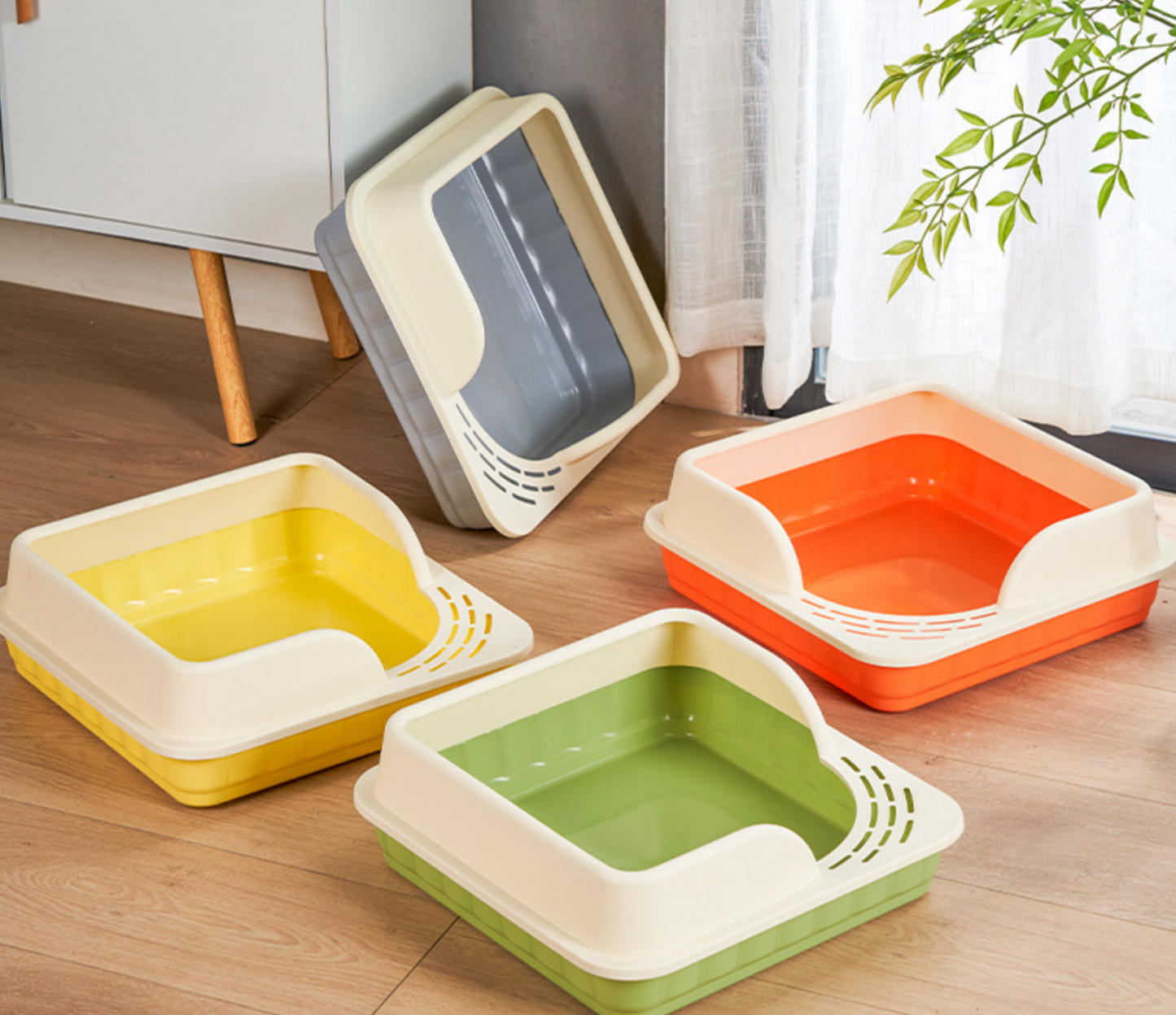 Chenpet Wholesale Easy Wash PP Cat Litter Boxes