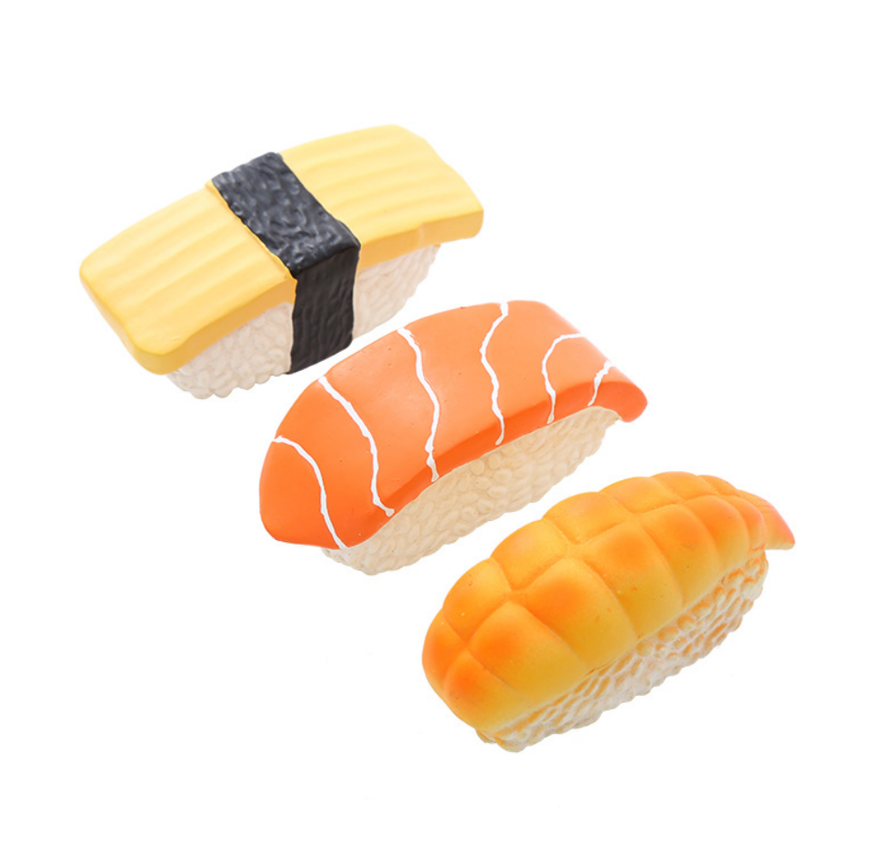 Chenpet Wholesale Sushi Design Latex Sound Pet Toys