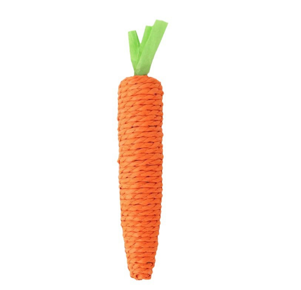 Chenpet Carrot Design Sisal Cat Play Toys Bunny Toy