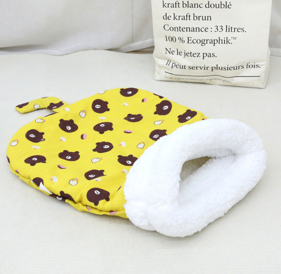 Chenpet Wholesale Hemp  Warm Pet Sleeping Bag