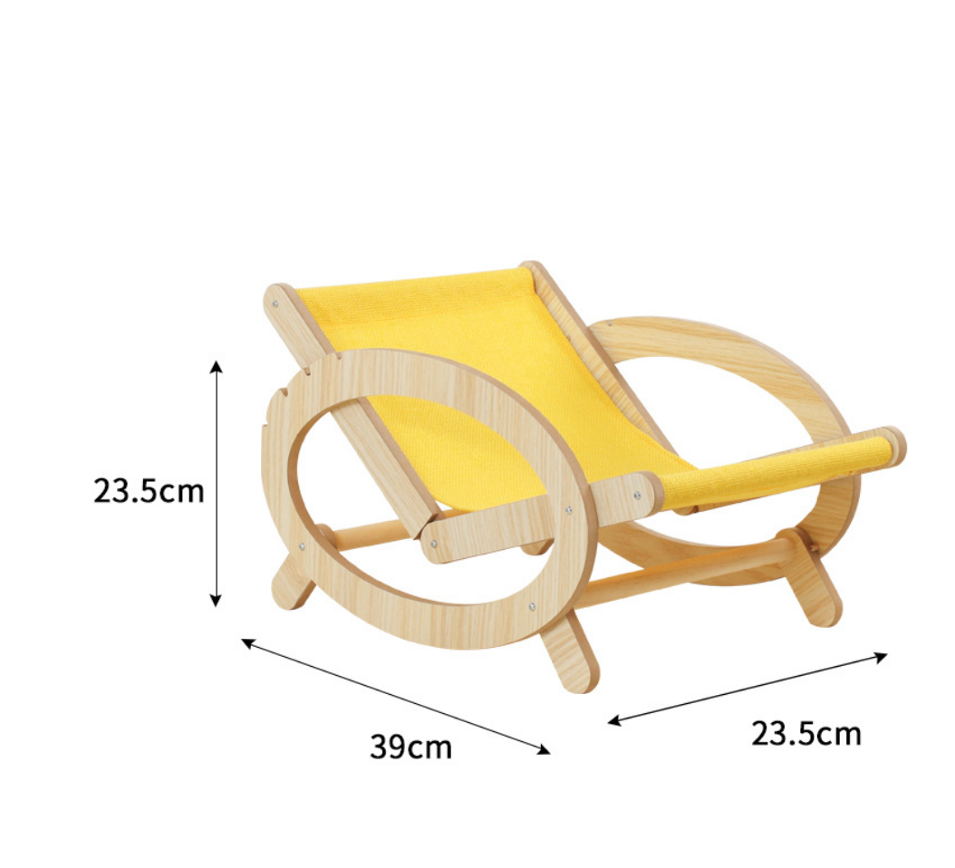 Chenpet Sisal Pet Lounger Chair Cat Beds