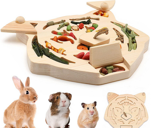 Chenpet Wholesale Small Animals Wooden Puzzle Toys