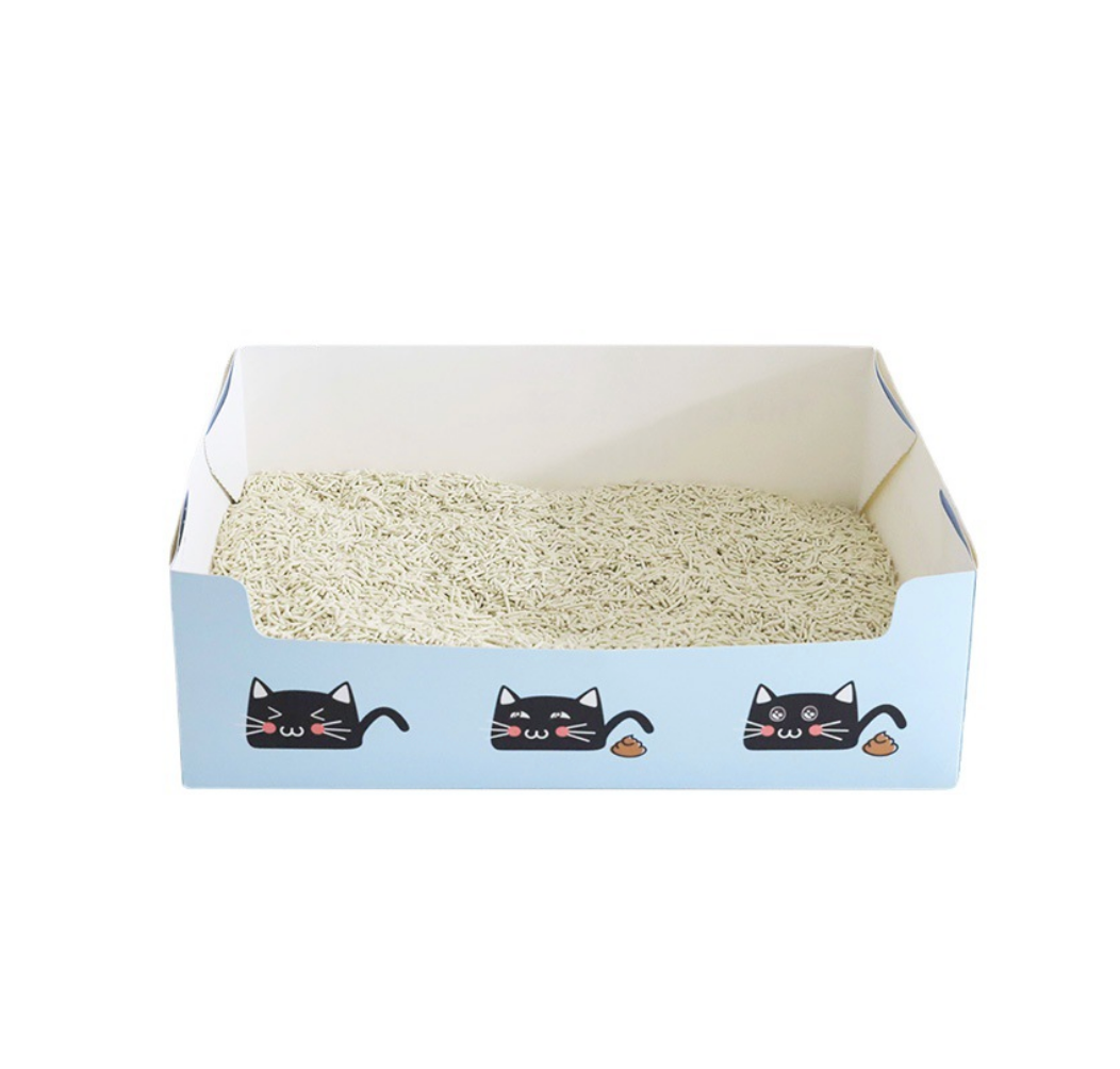 Chenpet Wholesale Paper Cat Litter Box Cat Sandbox