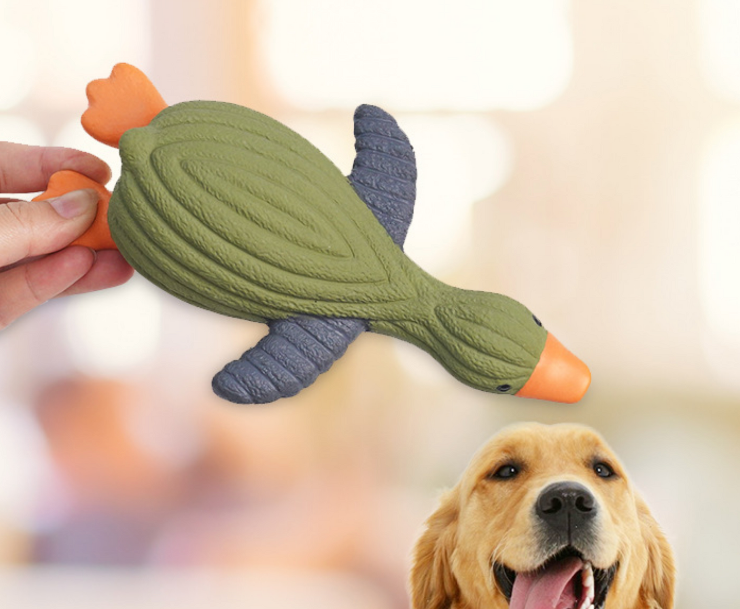 Chenpet Wholesale Hot Selling Rubber Penguin Dog Chews Toys