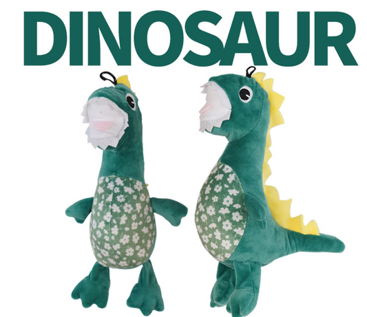 Chenpet Manufacturing New Design Of Dinosaur Plush Dog Chews Toys