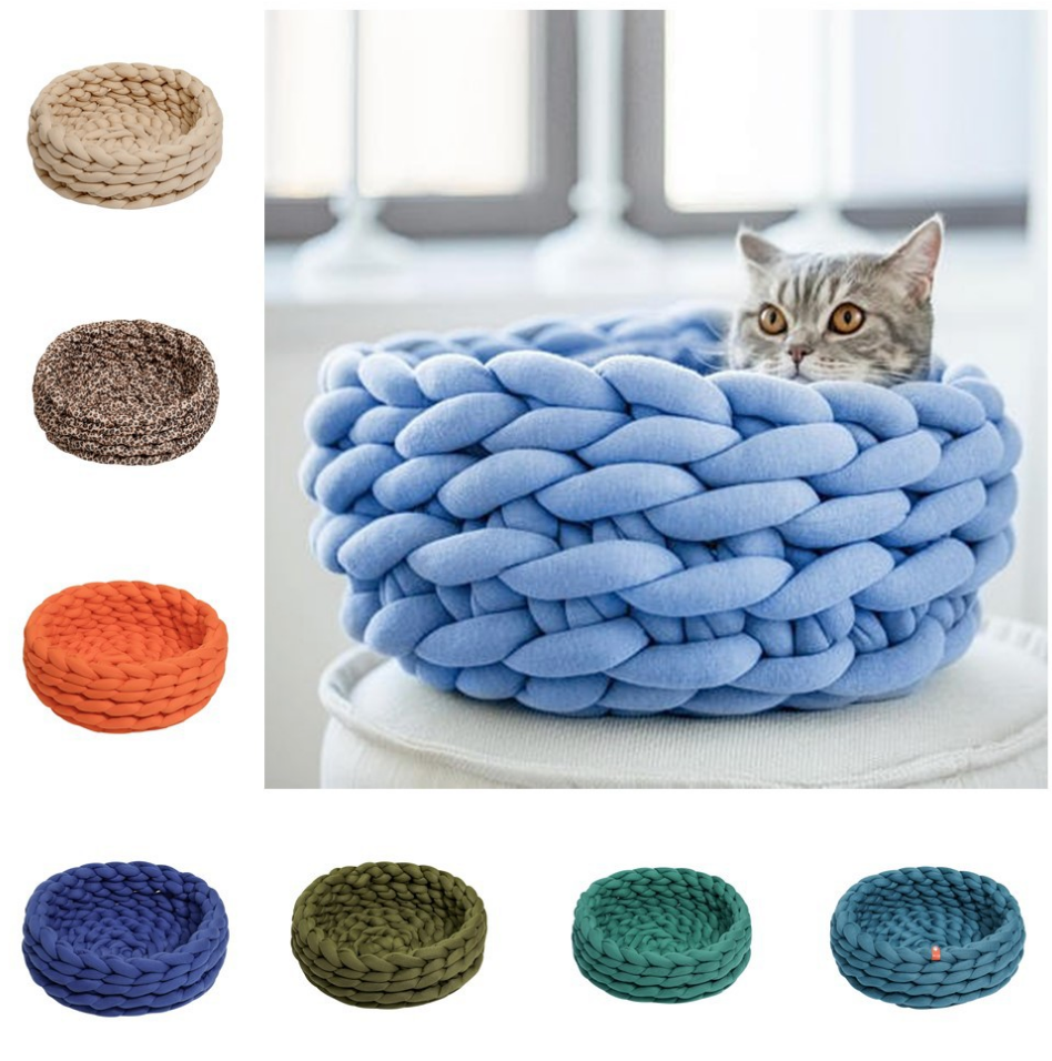 Chenpet Wholesale Hot Selling Durable Hand Made Washable Pet Beds