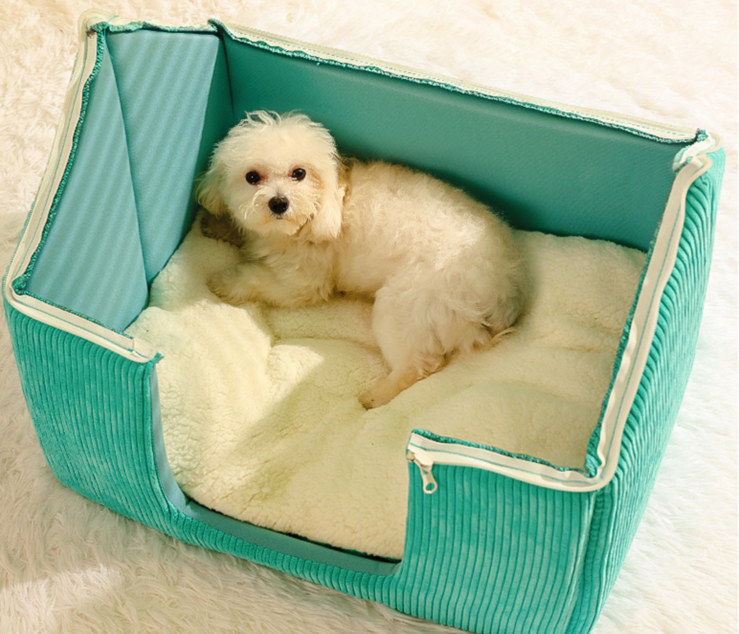 Chenpet Wholesale New Design Plush Pet Cozy Beds