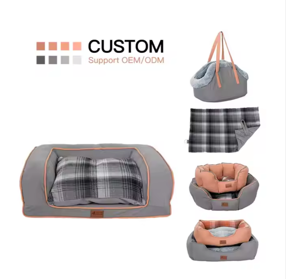 Chenpet Custom New Design British Style Pet Cozy Dog Beds