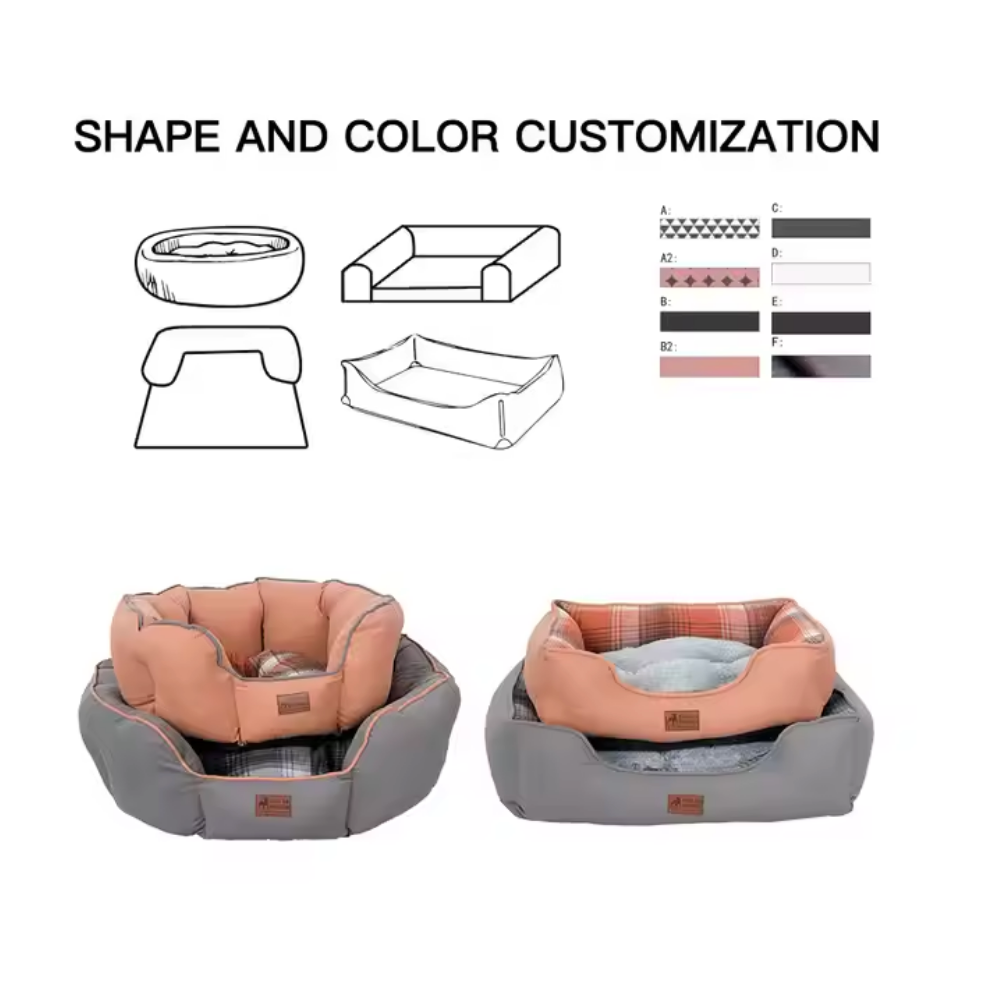 Chenpet Wholesale Custom British Style Comfortable Pet Beds