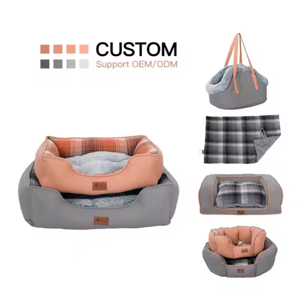 Chenpet Wholesale Plush British Style Pet Cozy Beds