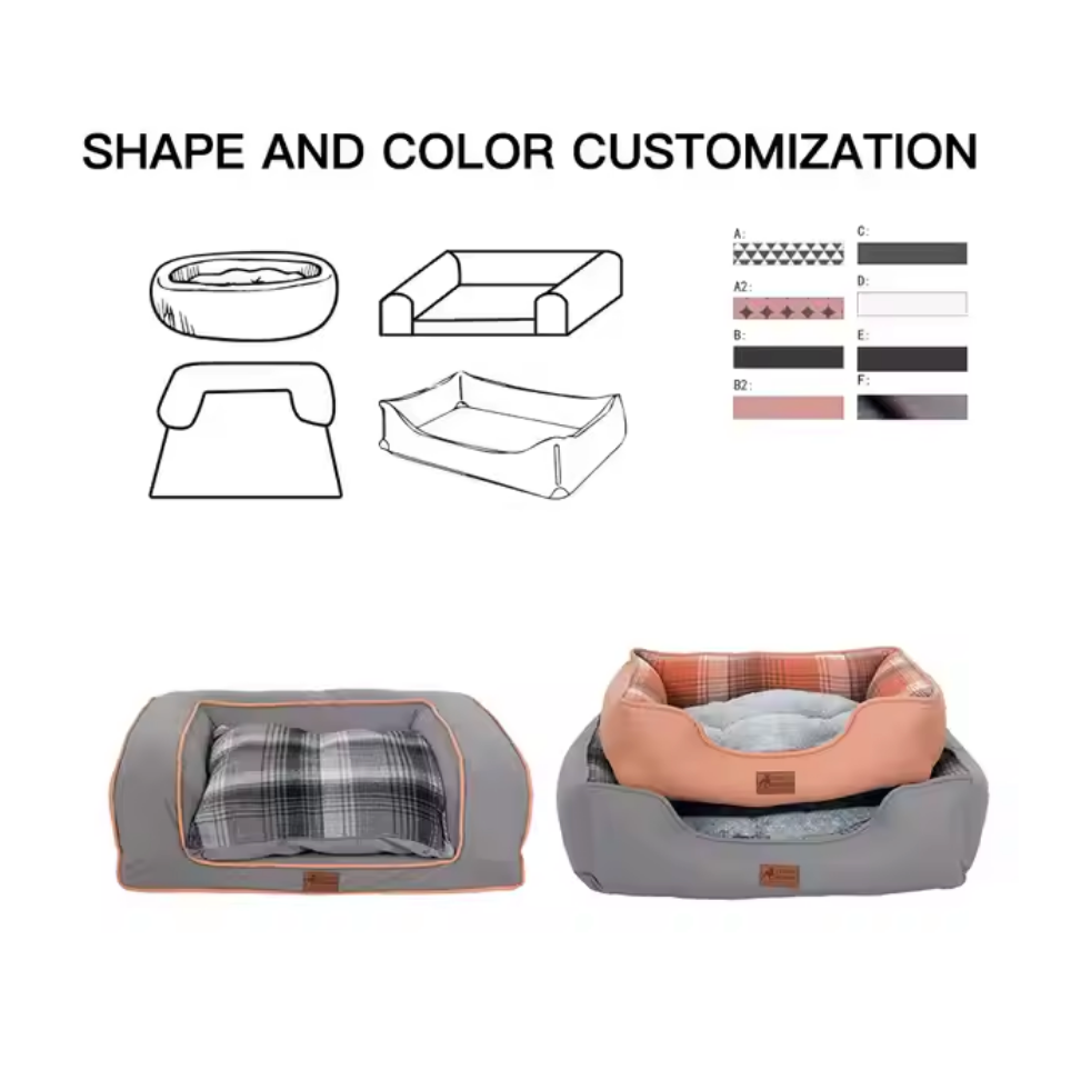 Chenpet Wholesale Plush British Style Pet Cozy Beds