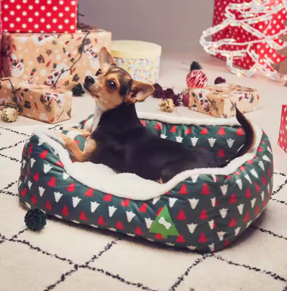 Chenpet Wholesale Cozy Pet Plush Dog Christmas Beds