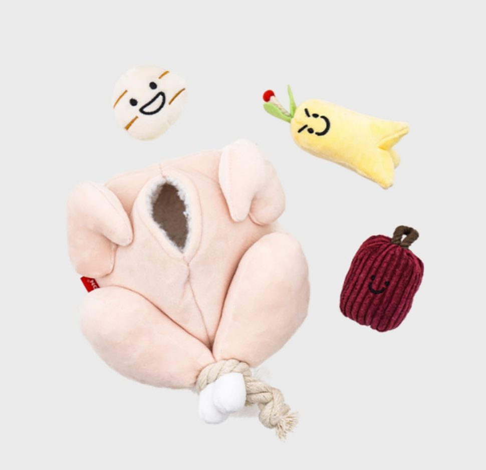 Chenpet Wholesale Chicken Style Dog Pet Plush Toys