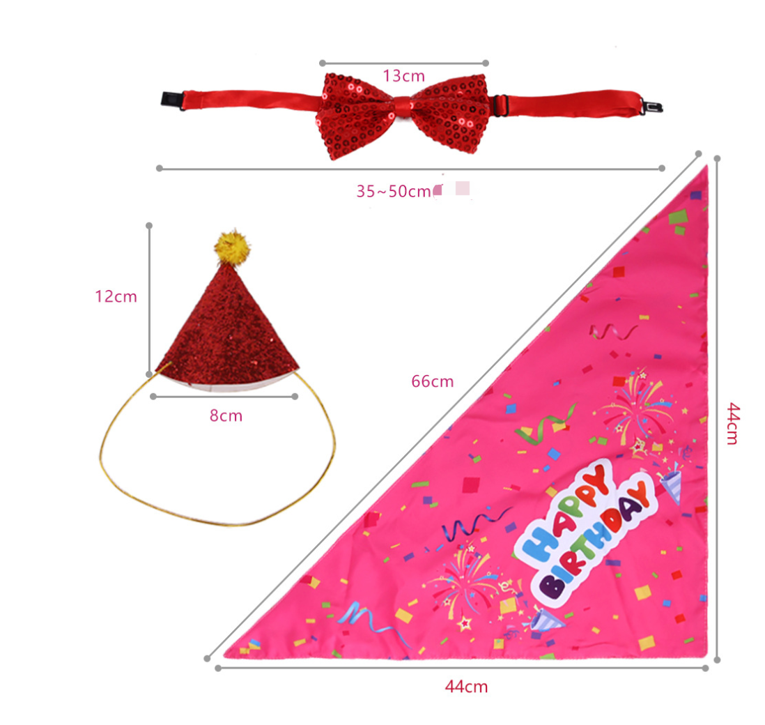 Chenpet Hot Selling Pet Birthday Accessories Pet Toys